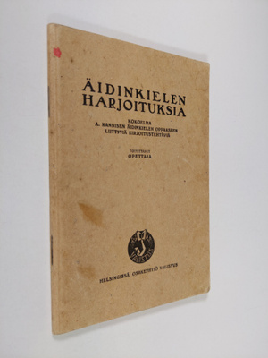 Äidinkielen harjoituksia : kokoelma A. Kannisen "Äidinkie...