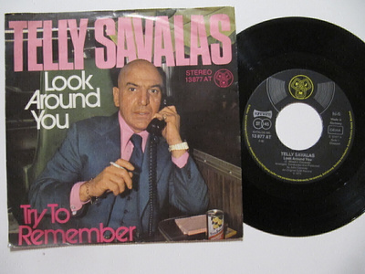 Telly Savalas Look Around You 7" sinkku Kojak