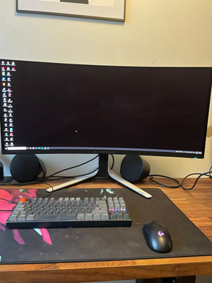 Dell Alienware AW3423DW 34" -pelinäyttö
