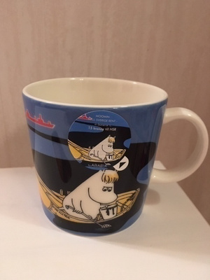 Muumimuki Vår kust Uusi tarralla!