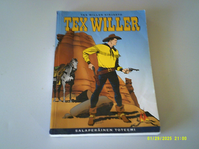 Tex Willer kirjasto 1: Salaperäinen toteemi; p. 2009