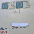 Kuvienmukainen posttilähetys/F D C- kuori R-merkillä, kts! - pikkukuva 4