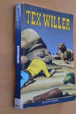 Tex Willer kirjasto 15 - Kivitiikeri ( 1.p. 2012 k.po )