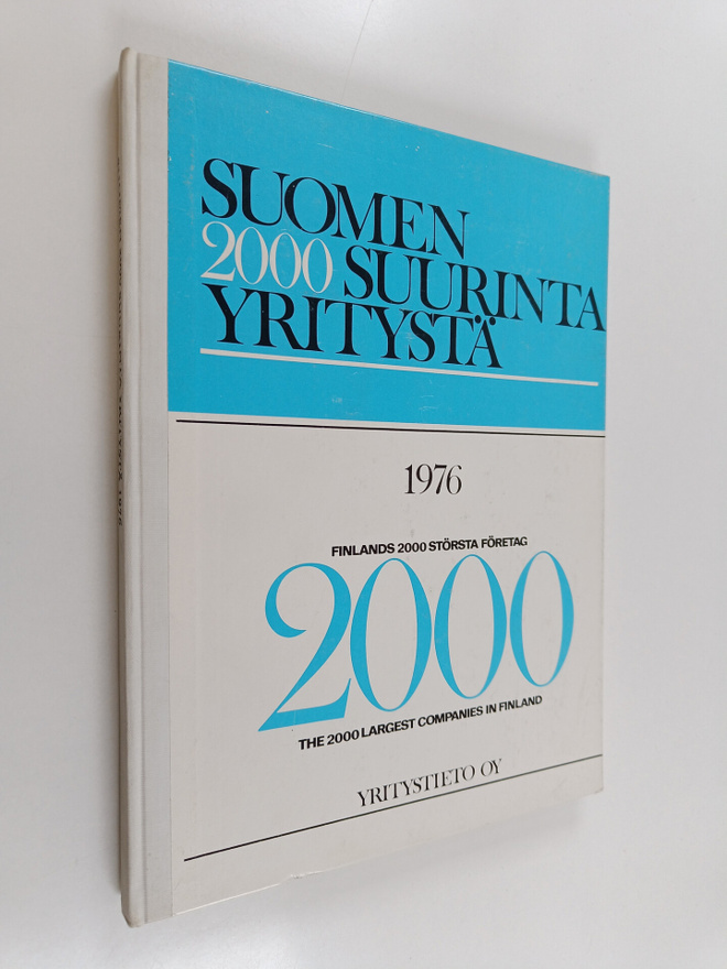 Börje (toim.) Thilman : Suomen 2000 suurinta yritystä 197...