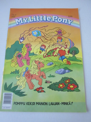 Vintage My Little Pony, G1, lehti n:o 4 / 1989