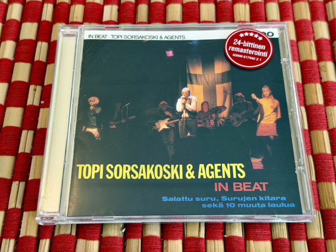 Topi Sorsakoski & Agents-In Beat Cd/24,Bit Dig.Rem. Hype st.
