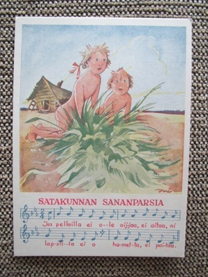 SATAKUNNAN SANANPARSIA "EI PAITAA" JA "HÄIJYT HAUKKUU"
