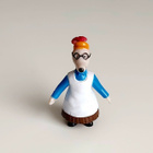MUUMI- FIGUURI TEATTERIROTTA EMMA, koko 4,8 cm - pikkukuva 1