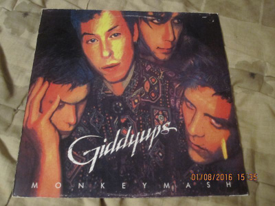 Giddyups Monkeymash lp-levy