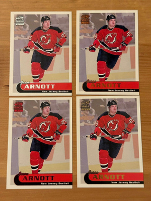 1999-00 Paramount #130 Jason Arnott x 4 parallel versiota