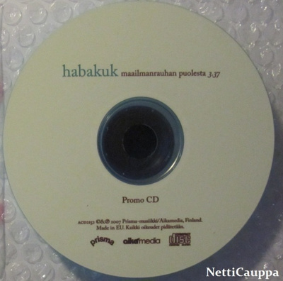 Habakuk • Maailmanrauhan puolesta PROMO CDr-Single