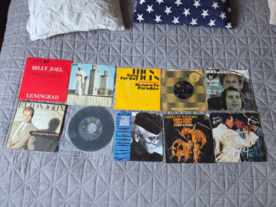 10kpl 7'' Sinkku/EP levyjä
