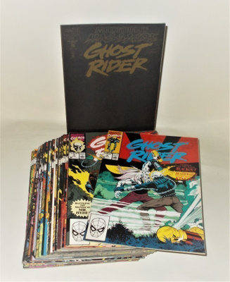 GHOST RIDER  (1990 MARVEL) 27 kpl