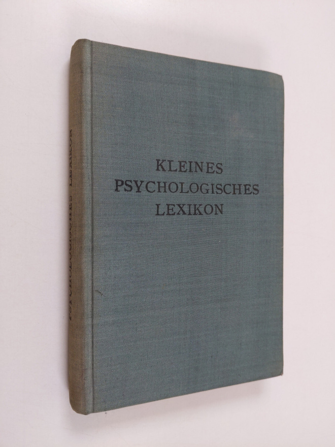 W. Toman ym. : Kleines psychologisches lexikon : ein fach...