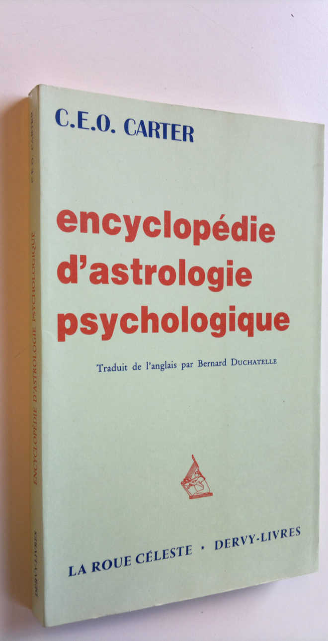 C. E. O. Carter : Encyclopedie d'astrologie psychologique