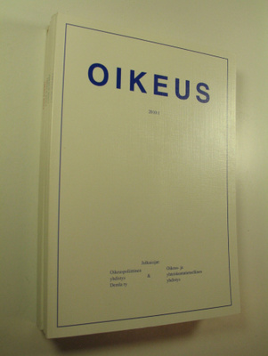 Päivi ym. (toim.) Honkatukia : Oikeus, 1-4/2010