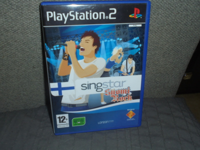 PS 2 peli Singstar Suomi Rock