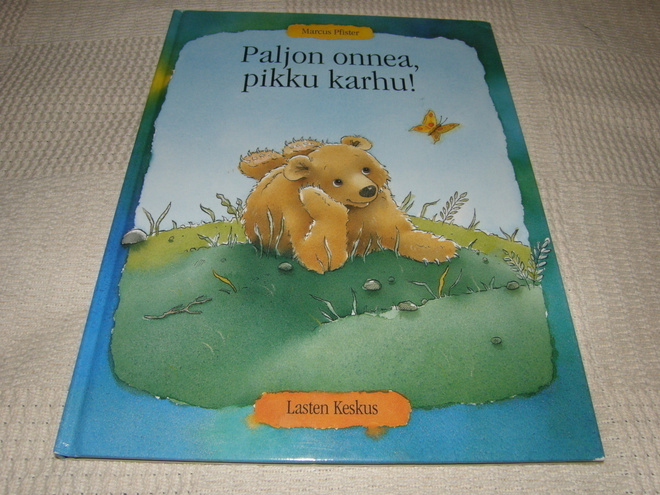 Pfister Paljon onnea, pikku karhu!