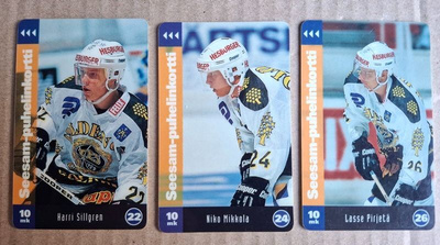 Harri Sillgren Niko Mikkola Lasse Pirjetä TPS Turku lätkä