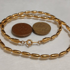 Vintage Gold plated oliivi kaulakoru - pikkukuva 4