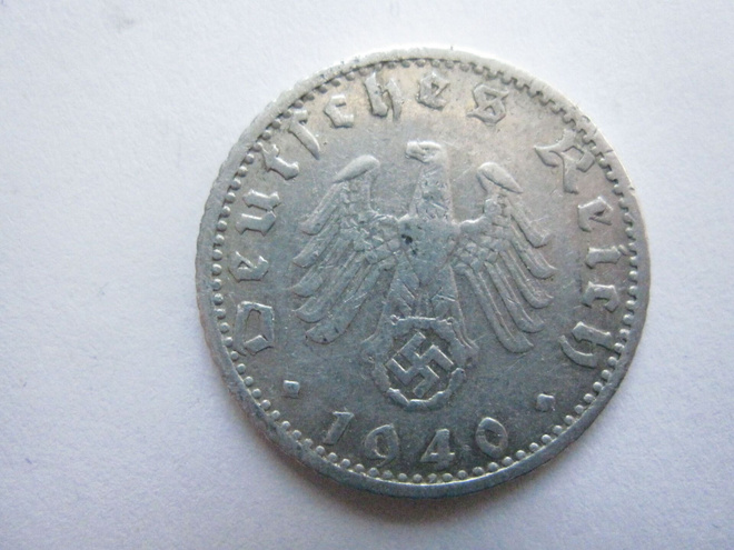 Natsi-Saksa 50 pf 1940 G