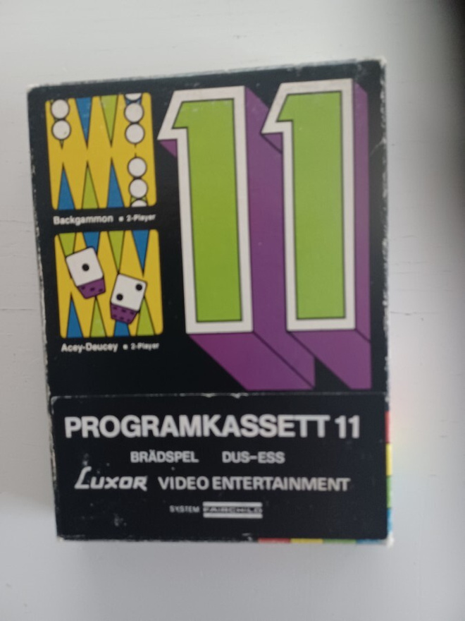 Fairchild Channel F - Videocart 11 ( CIB )