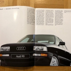 Esite Audi 90 B3 vuodelta 1988 VAG - pikkukuva 3