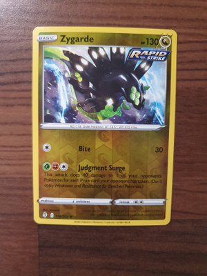 Pokemon Zygarde 118/203 Reverse Holo rare