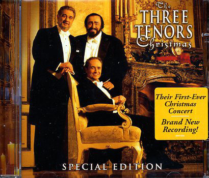 The Three Tenors (CD+2) Christmas MINT!! Special Edition