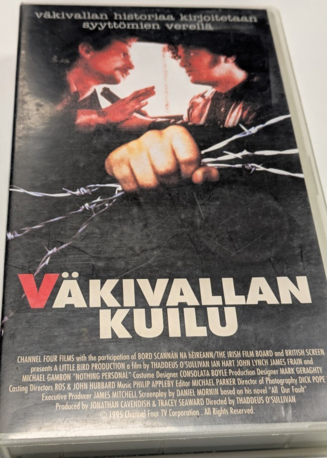 Väkivallan Kuilu (VHS) "Nothing Personal" Michael Gambon