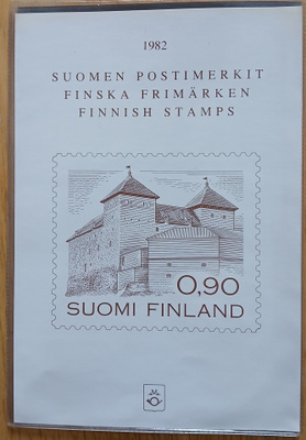 Suomalaiset postimerkit vuosilta 1982,1983,1984,1985 ja 1986