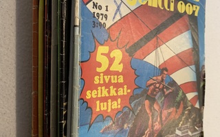 James Bond lehtiä 16 kpl