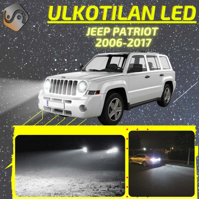 PATRIOT 2006-2017 Ulkoiset LED -valot