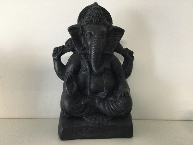 GANESHA - PATSAS.     korkeus:35cm.