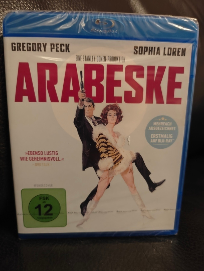 Arabesque (1966) Blu-ray Saksajulkaisu