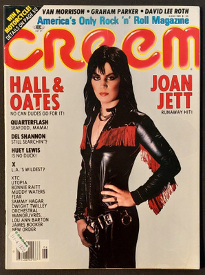 Creem Magazine 1982 : Joan Jett , DLR / Van Halen , X