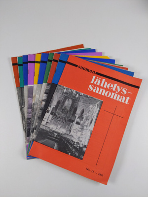 Suomen lähetyssanomat vuosikerta 1961 (1 - 12, puuttuu n:...