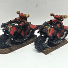 WH40K - 2kpl Chaos Space Marine Bikers [K131] - pikkukuva 1