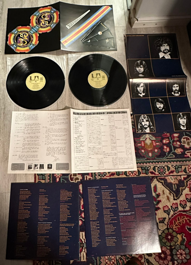 ELO - Out Of The Blue 2lp OBI + AVARUUSLAIVA