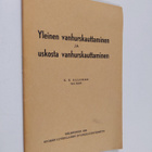 K. E. Salonen : Yleinen vanhurskauttaminen ja uskosta van... - pikkukuva 1