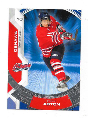 2006-07 Oshawa Generals Teamissued #10 Peter Aston ex Ässät