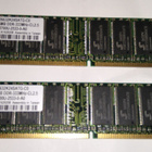 2 X PROMOS 256MB DDR-333MHz - CL2.5 PC2700U MUISTIA - pikkukuva 1