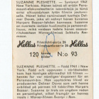 Purkkakuva Hellas Filmitähti-sarja 26 n:o 93 SUZANNE PLESHET - pikkukuva 2