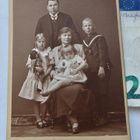 VANHA CDV Visiitti Valokuva Lapset Nukke Lelu Helsinki 1900- - pikkukuva 1