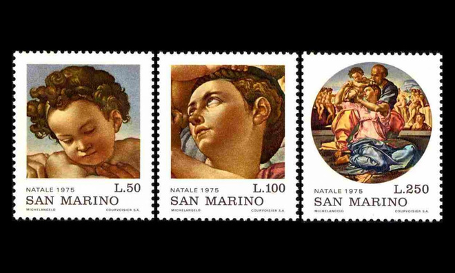 San Marino 1102-4 ** Joulu (1975)