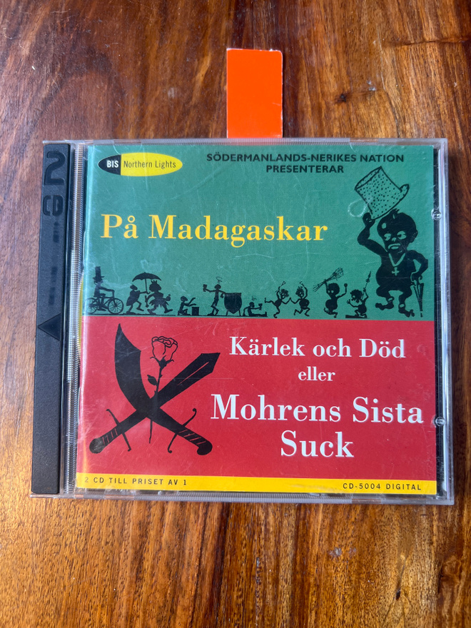 Anton Kull, August Forssman - På Madagaskar cd