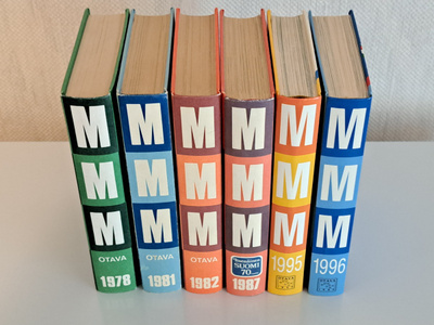 Mitä Missä Milloin -kirjat, 6 kpl