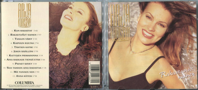 ARJA KORISEVA . CD-LEVY . RAKASTUNUT NAINEN