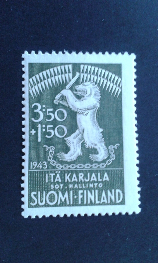 1943 itä-karjala hyvänteväisyysmerkki**