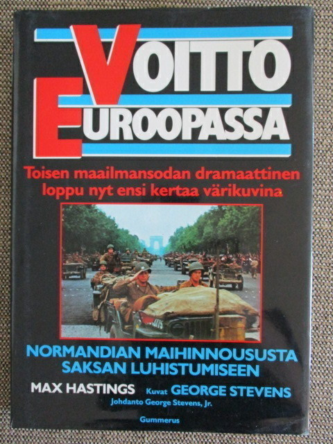 Max Hastings VOITTO EUROOPASSA (uusi)